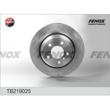 TB219025 FENOX Гальмівний диск