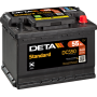 DC550 DETA Стартерна акумуляторна батарея