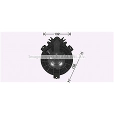 BW8584 AVA QUALITY COOLING Вентилятор салону
