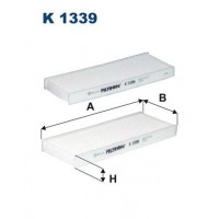 K 1339-2x FILTRON Фільтр повітря у внутрішньому просторі