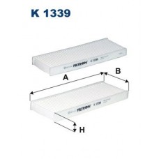 K 1339-2x FILTRON Фільтр повітря у внутрішньому просторі