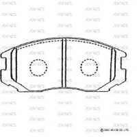 SN278 ADVICS Комплект гальмівних колодок дисковий гальм