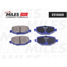 E510668 MILES Комплект гальмівних колодок дисковий гальм