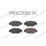 402B0018 RIDEX Комплект гальмівних колодок дисковий гальм