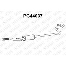 PG44037 VENEPORTE Предглушник вихлопних газів