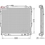 WG2270692 WILMINK GROUP Радіатор охолодження двигуна