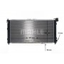 CR 182 000S MAHLE Радіатор охолодження двигуна