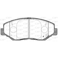 BPA0899.00 OPEN PARTS Комплект гальмівних колодок дисковий гальм