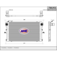 730.012 AHE Интеркулер