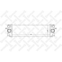 10-40206-SX STELLOX Интеркулер