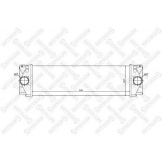 10-40206-SX STELLOX Интеркулер