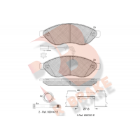 RB1803-203 R BRAKE Комплект гальмівних колодок дисковий гальм
