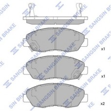 SP1109B Hi-Q Комплект гальмівних колодок дисковий гальм