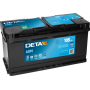 DK1050 DETA Стартерна акумуляторна батарея