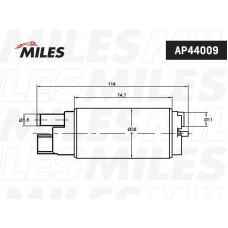 AP44009 MILES Паливний насос
