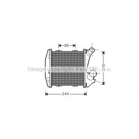 MCA4004 AVA QUALITY COOLING Интеркулер