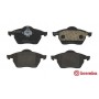 P 85 036 BREMBO Комплект гальмівних колодок дисковий гальм