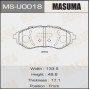 MSU0018 MASUMA Колодки гальмівні