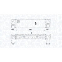 351319205610 MAGNETI MARELLI Интеркулер