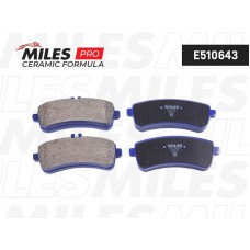 E510643 MILES Комплект гальмівних колодок дисковий гальм
