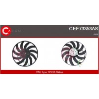 CEF73353AS CASCO Вентилятор охолодження двигуна