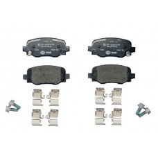 8DB 355 025-481 HELLA PAGID Комплект гальмівних колодок дисковий гальм