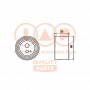 127-13050 IAP QUALITY PARTS Натяжний ролик ремінь ГРМ