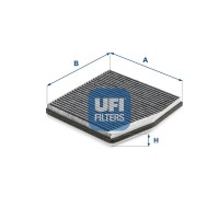 54.262.00 UFI Фільтр повітря у внутрішньому просторі