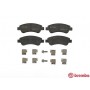 P 61 066 BREMBO Комплект гальмівних колодок дисковий гальм