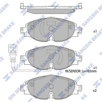 SP1678 Hi-Q Комплект гальмівних колодок дисковий гальм