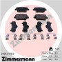 22953.170.2 ZIMMERMANN Комплект гальмівних колодок дисковий гальм