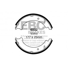6532 EBC Brakes Комплект гальмівних колодок