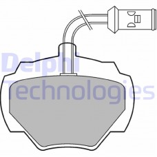 LP475 DELPHI Комплект гальмівних колодок дисковий гальм