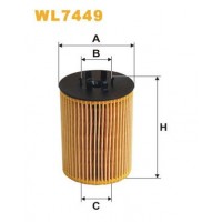 WL7449 WIX FILTERS Масляний фільтр