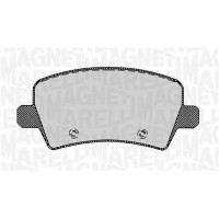 363916060264 MAGNETI MARELLI Комплект гальмівних колодок дисковий гальм