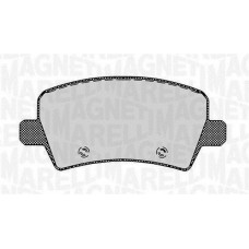 363916060264 MAGNETI MARELLI Комплект гальмівних колодок дисковий гальм