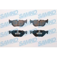 5SP1252 SAMKO Комплект гальмівних колодок дисковий гальм