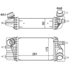 Интеркулер HART 630 304