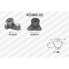 KD465.02 SNR Комплект ременя ГРМ