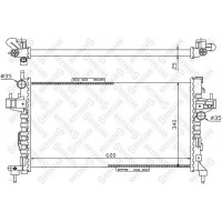 10-26053-SX STELLOX Радіатор охолодження двигуна