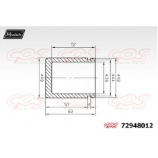 72948012 MAXTECH Поршень корпус скоби гальма
