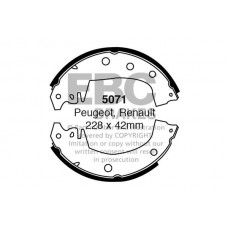 5071 EBC Brakes Комплект гальмівних колодок