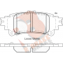 RB2050 R BRAKE Комплект гальмівних колодок дисковий гальм