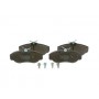 0 986 424 565 BOSCH Комплект гальмівних колодок дисковий гальм