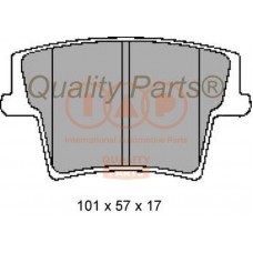 704-02073 IAP QUALITY PARTS Комплект гальмівних колодок дисковий гальм