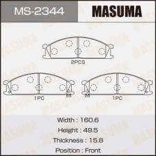MS-2344 MASUMA Комплект гальмівних колодок