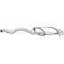 286-485 BOSAL Глушник вихлопних газів кінцевий