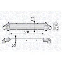351319202990 MAGNETI MARELLI Интеркулер