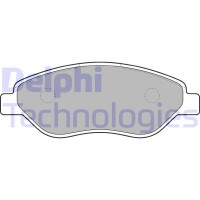 LP2010 DELPHI Комплект гальмівних колодок дисковий гальм