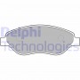 LP2010 DELPHI Комплект гальмівних колодок дисковий гальм